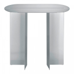 Matt h&otilde;bedane roostevabast terasest konsoollaud 35x80 cm Oru - Blomus