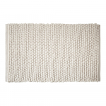 Valge vannitoamatt 50x80 cm Aspen Bobble - Bianca