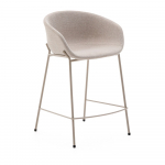 Beež baaritool (istme k&otilde;rgus 65 cm) Yvette - Kave Home