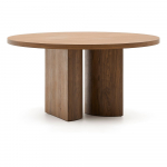 &Uuml;mmargune s&ouml;&ouml;gilaud p&auml;hklipuidu spoonist pealispinnaga &oslash; 150 cm Nealy - Kave Home