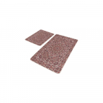 Pruunid sametist vannitoamatid 2tk komplektis 60x100 cm - Mila Home