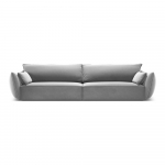 Helehall sametist diivan 248 cm Vanda - Mazzini Sofas