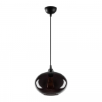 Rippvalgusti klaasist varjuga &oslash; 27 cm - Opviq lights