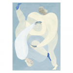 Plakat 70&times;100 cm Hold You - Blue &ndash; The Poster Club