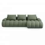 Roheline lahtik&auml;iv/hoiuruumiga nurgadiivan (parem nurk) Linz &ndash; Cosmopolitan Design