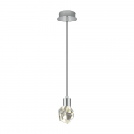 H&otilde;bedane LED-rippvalgusti klaasist varjuga &oslash; 13 cm Verano - Trio Select