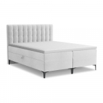 Boxspring voodi panipaigaga 160x200 cm h&otilde;bedases toonis Puhala &ndash; Makamii