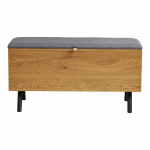Tammepuidu imitatsiooniga kirst 92x48x33 cm Barco &ndash; House Nordic