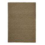 Khaki v&auml;rvi k&auml;sitsi kootud villane vaip 120x170 cm Harris Boucle - Flair Rugs