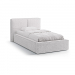 Helehall polsterdatud &uuml;heinimesevoodi koos panipaiga ja voodip&otilde;hjaga 90x200 cm Darren - Micadoni