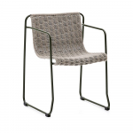 Hallikasroheline metallist aiatool Maurina - Kave Home