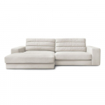 Beež sametist nurgadiivan (vasak nurk) Sierra - Bobochic Paris