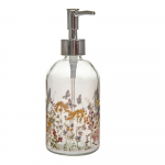 Klaasist seebidosaator 390 ml Flowers - Dakls