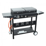 Gaasi-/s&ouml;egrill Domino 2in1 - Cattara