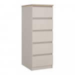 Kreemikas kummut 40x111x50 cm Naia - Tvilum