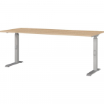 Reguleeritava k&otilde;rgusega t&ouml;&ouml;laud tammepinnaga 80x180 cm Downey - Germania