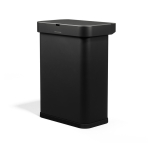 Must kontaktivaba terasest pr&uuml;gikast 58 l Sensor - simplehuman