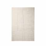 Kreemikas k&auml;sitsi kootud puuvillasegu vaip 230x160 cm Lisdan - Kave Home