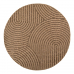 &Uuml;mmargune sise- ja &otilde;uevaip &oslash; 200 cm Timber 1401 - Ayyildiz Carpets
