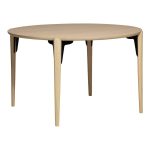 &Uuml;mmargune s&ouml;&ouml;gilaud tammepuust dekooriga &oslash; 122 cm Paragon - DAN-FORM Denmark