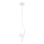 Valge alumiiniumist LED-ripplamp &oslash; 23,5 cm Vero - Nova Luce