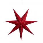 Punane rippuv j&otilde;ulu valguskaunistus Clara &ndash; Marksl&ouml;jd