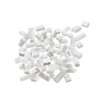 Ehitusklotside komplekt lumepalli rajale, 120 tk - Hubelino