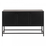 Must metallist madal kummut 125x75 cm Newcastle - Actona