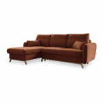 Telliskivist oranž nurgas diivanvoodi , vasakpoolne nurgas Scandic Lagom - Miuform