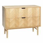 Tammepuust sahtli kirstu Herringbone - H&uuml;bsch