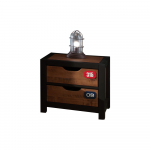 Pruunist m&auml;nnipuidust &ouml;&ouml;kapp Alex - Vipack