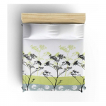 Kerge puuvillane kahekohaline voodipesu roheline, 200 x 230 cm Belezza - Mijolnir