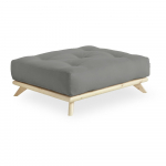 Footstool Natural Clear/Grey Senza - Karup Design