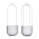 Metall lillepoti katted komplektis 2 tk &oslash; 16 cm Lotus &ndash; H&uuml;bsch