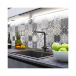 60 dekoratiivse seinakleebise komplekt , 15 x 15 cm Fernando - Ambiance