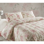 Roosa/beež voodikatte ja padjakatete komplekt 220x240 cm Care &ndash; Mijolnir