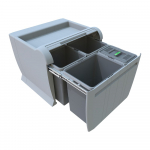 Plastikust pr&uuml;gikast sorteeritud j&auml;&auml;tmete jaoks / sisseehitatud 50 l City - Elletipi