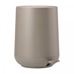 Helepruun pedaaliga plastikust pr&uuml;gikast 5 l Nova &ndash; Zone