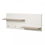 Valge jalakadekooriga laste seinariiul Felicia - Roba