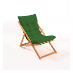 Puidust aia lamamistool roheline-puiduv&auml;rvi - Floriane Garden