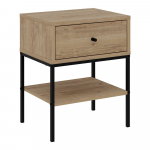 Tammedekooriga &ouml;&ouml;kapp koos riiulitega Lisa - Marckeric