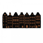 Kookoskiududest matt 32x76 cm Canal Houses - Esschert Design