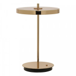 LED dimmerdatav kuldne lauavalgusti metallist lambivarjuga (k&otilde;rgus 31 cm) Asteria Move - UMAGE