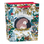 Kinkekott j&otilde;ulumotiiviga 25x31 cm Snowy Sanctuary &ndash; Roger la Borde