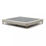 Beež polsterdatud kaheinimesevoodi 180x200 cm Ofelia - Kave Home