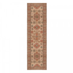 Roosa-terrakottapunane k&auml;sitsi kootud džuudist vaip 60x230 cm Lana Jute - Flair Rugs
