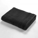 Must frotee puuvillane vannir&auml;tik 90x150 cm Tendresse - douceur d'int&eacute;rieur