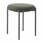 Khaki v&auml;rvi metallist taburet Pelican - Unique Furniture
