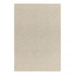 Kreem k&auml;sitsi kootud villasegu vaip 160x230 cm Theodore Chevron - Asiatic Carpets