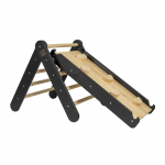 Must m&auml;nnipuidust ronila lastele 46x87x60 cm Montessori - Meowbaby